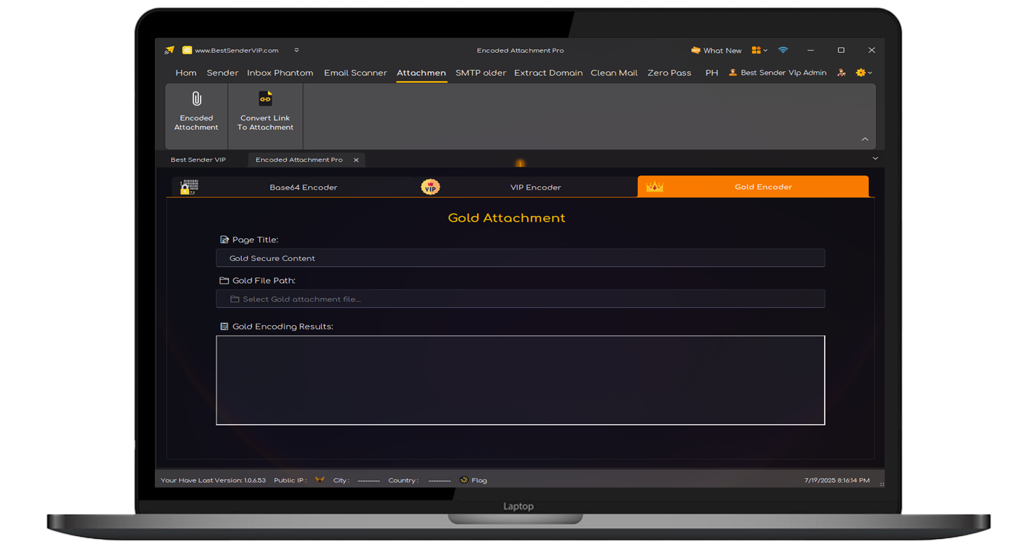 Attachment Gold Encoder