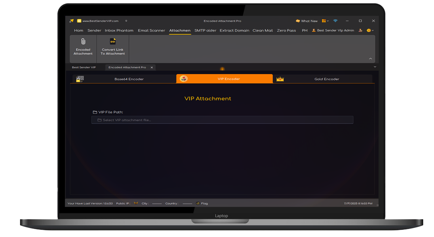 Attachment VIP Encoder