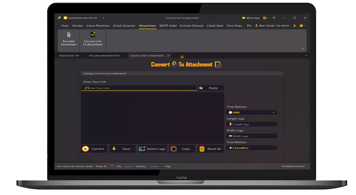 Convert Link To Attachment