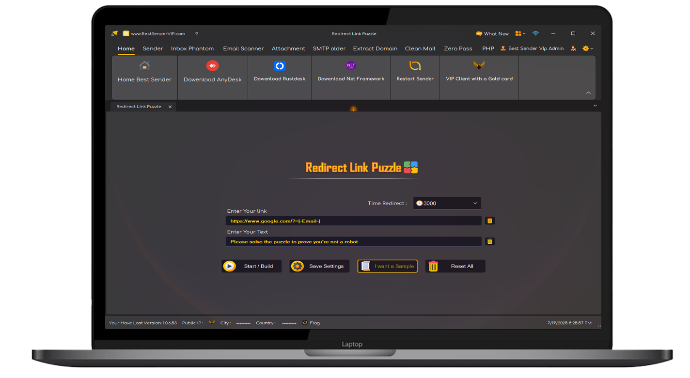Redirect Link Pulzzle