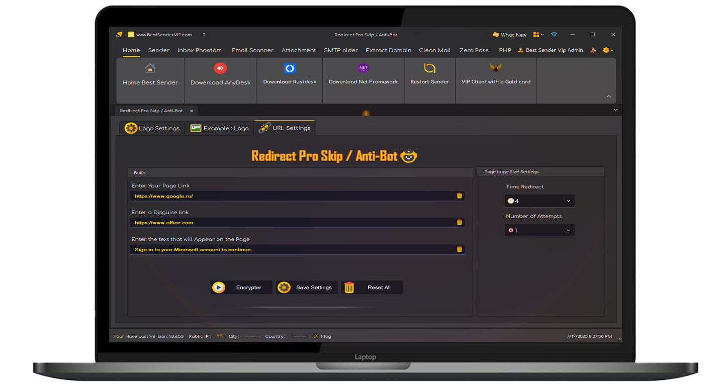 Redirect Pro Skin Anti-Bot2